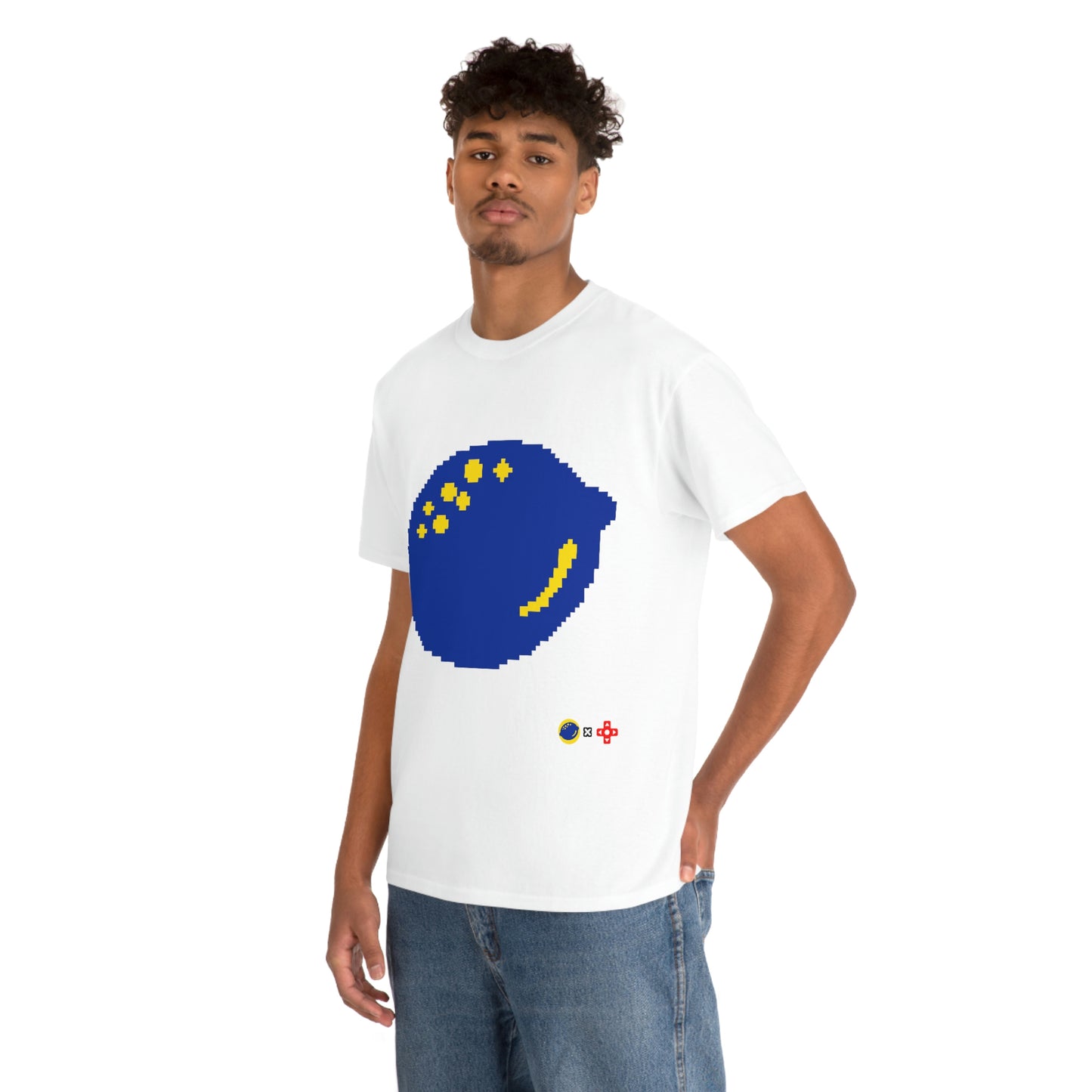 ALS x GSF Men's Tee - 8bit Lemon Hero
