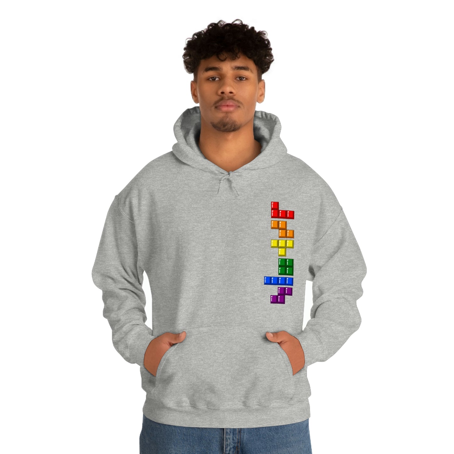 Unisex Hoodie - Blocks' Diversity