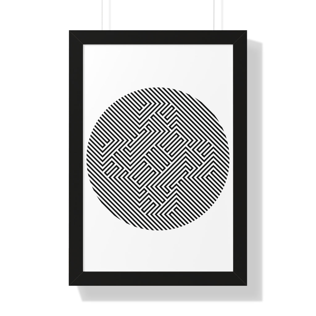 Gamers Sans Frontieres Framed Poster - GSF Stealth