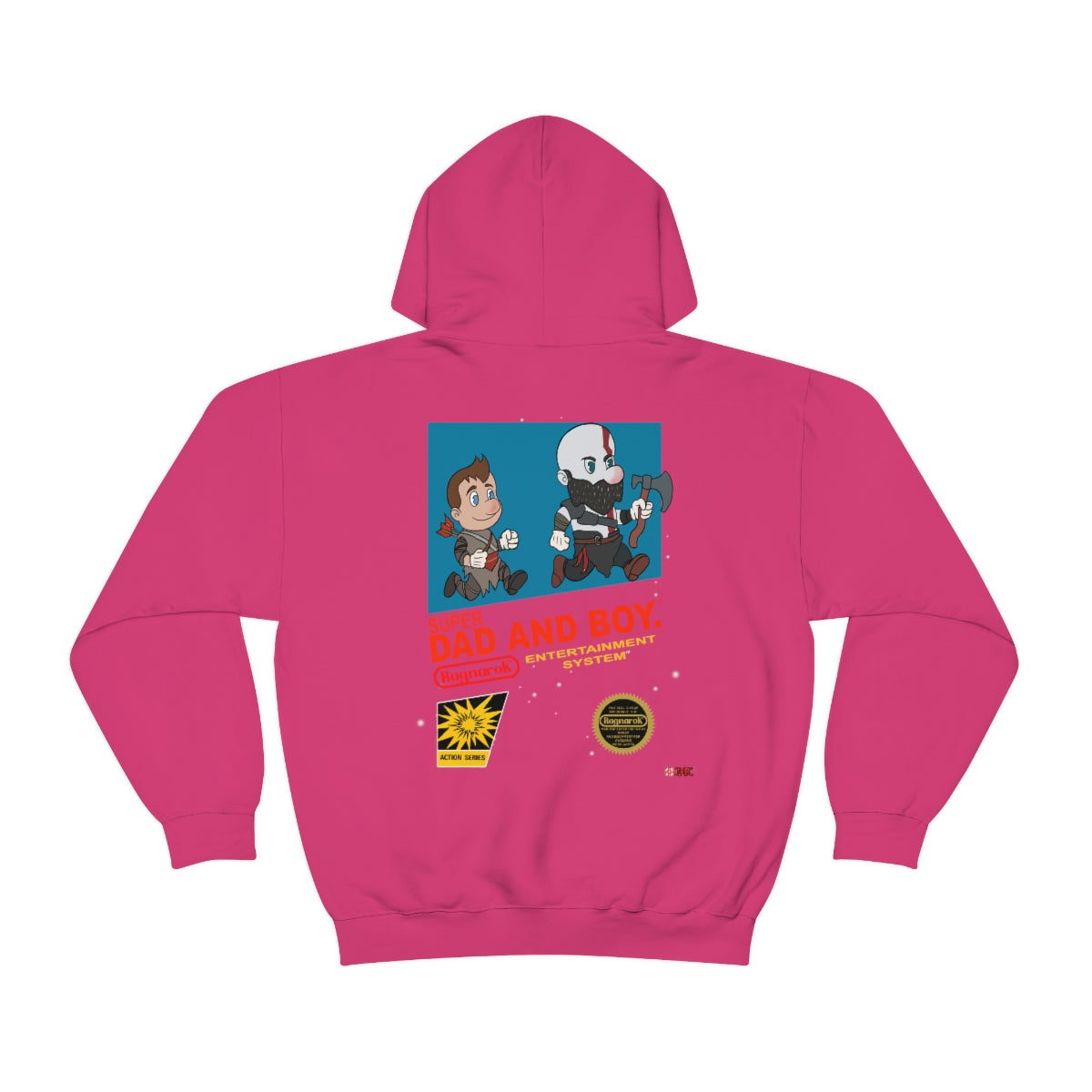 Unisex Hoodie - Super Dad & Boy