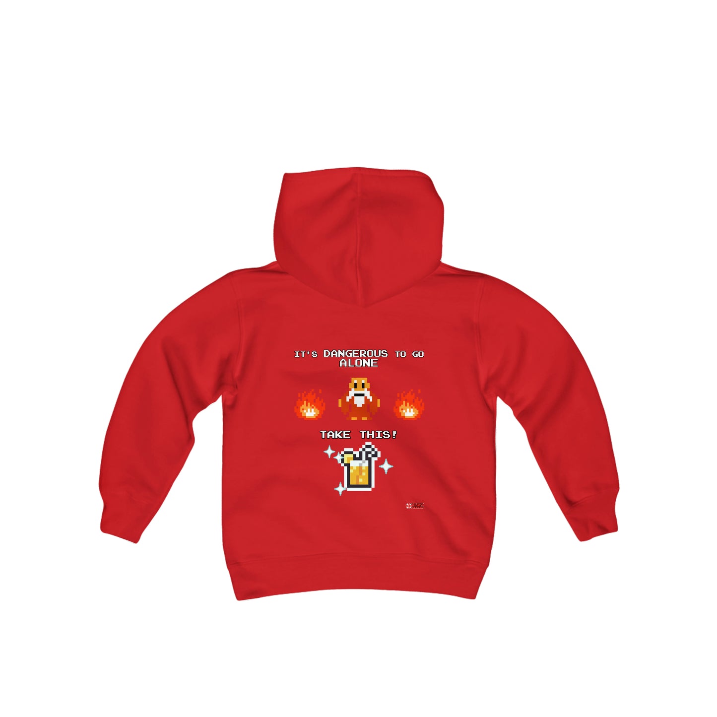 ALS x GSF Kids' Hoodie - It's Dangerous to go Alone