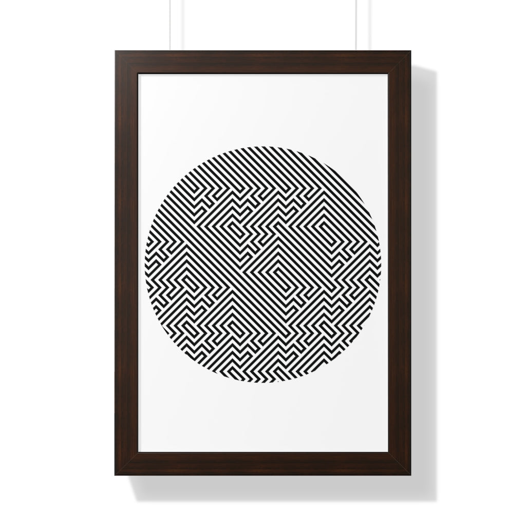 Framed Poster -  Tetris Stealth