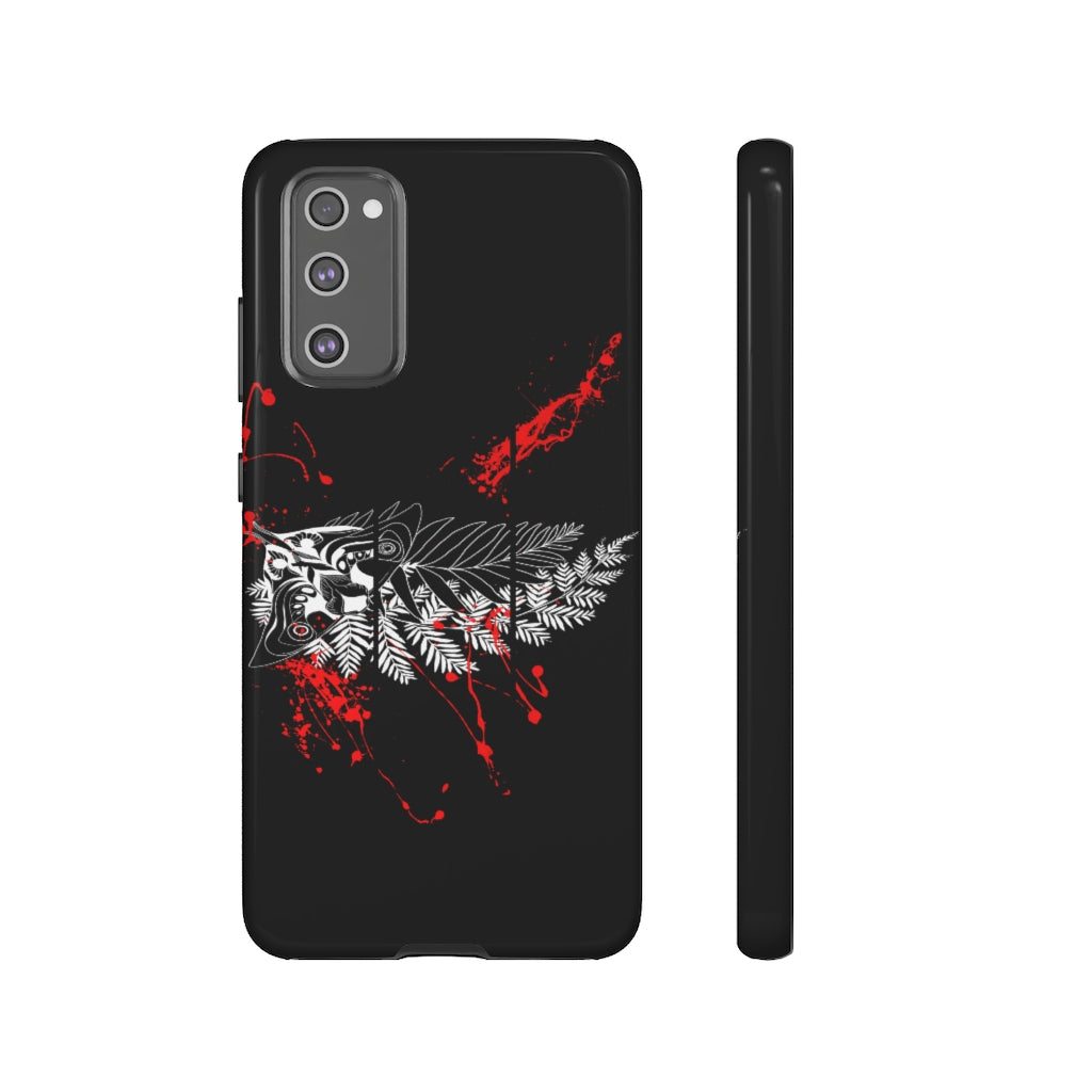 Tough Case - Moth Tattoo Black
