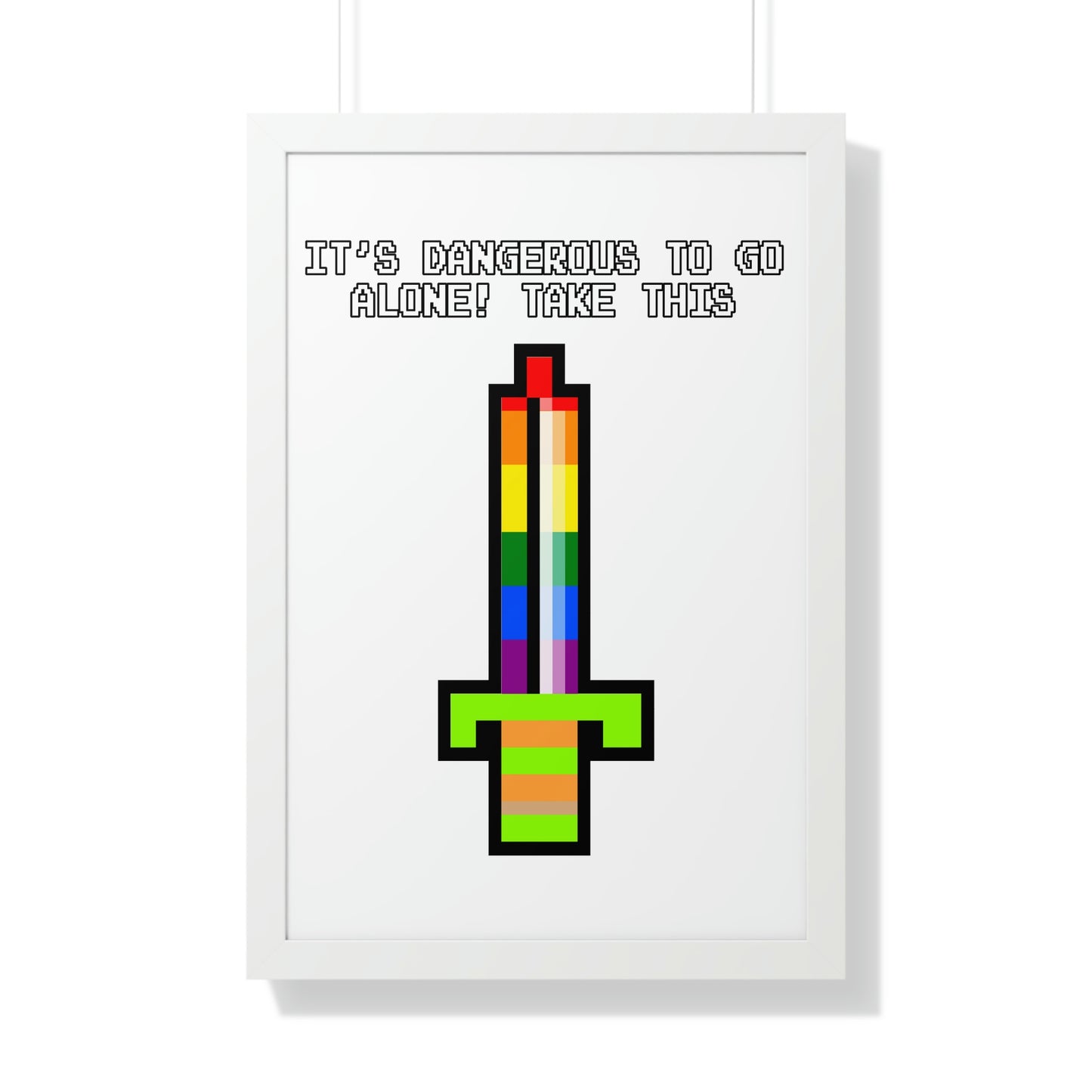 The Legend of Zelda Framed Poster - Going Solo