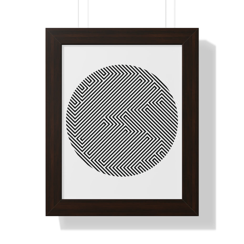 Framed Poster - Pac-Man Stealth