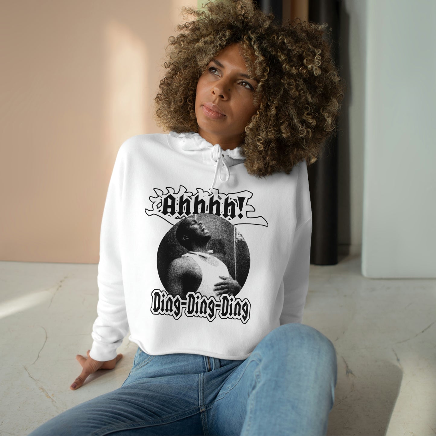 Women's Crop Hoodie - The Legendary Duelist