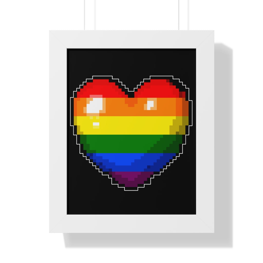 Extra Colorful Life Framed Poster