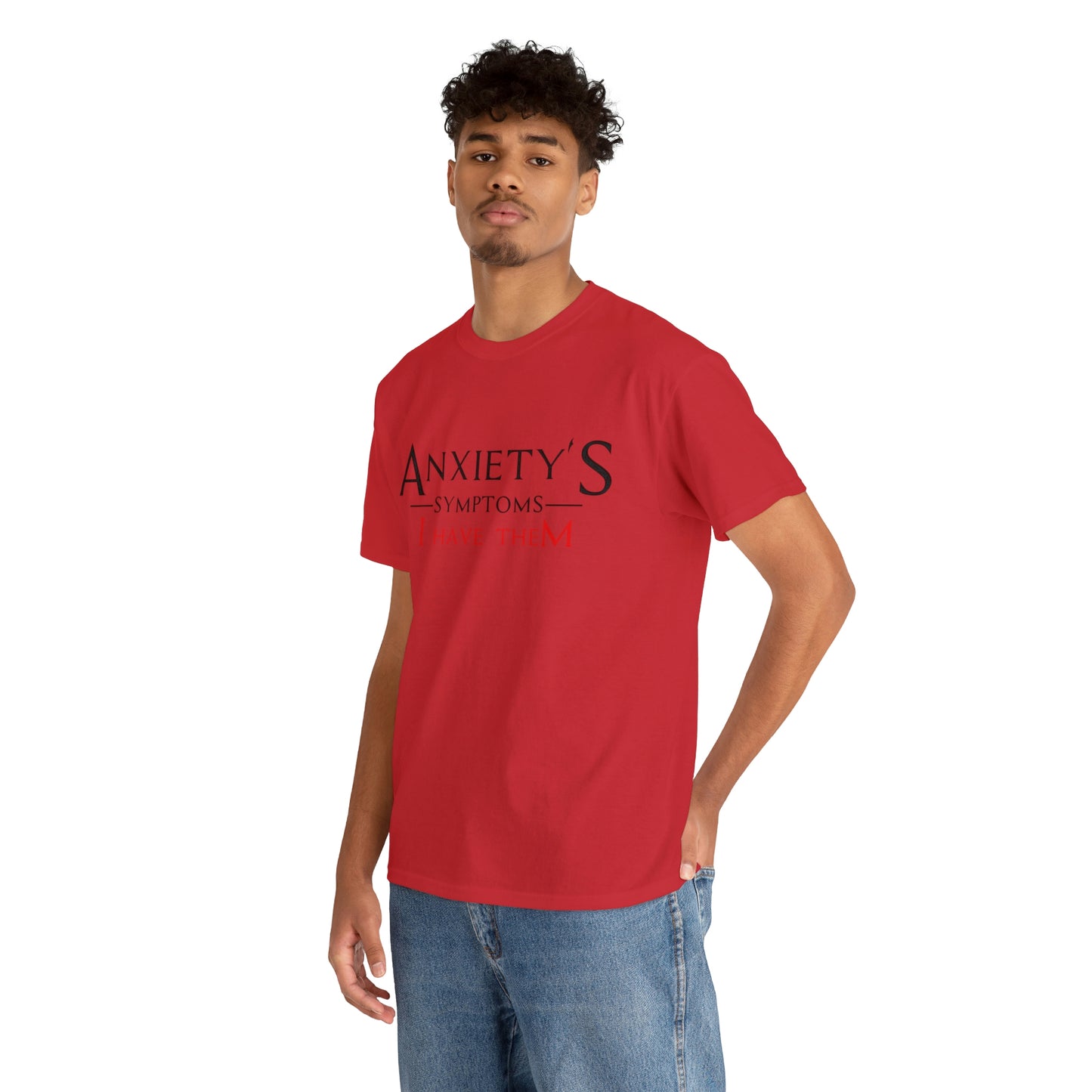 Men's Tee - Anxiety's Symptons