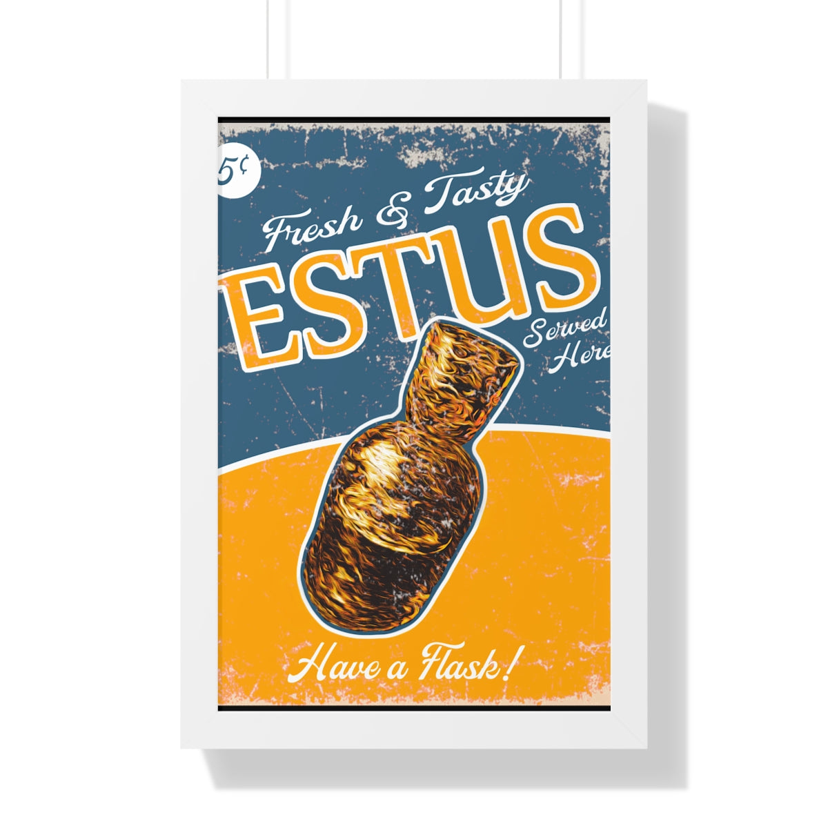 Framed Poster - Drink Estus