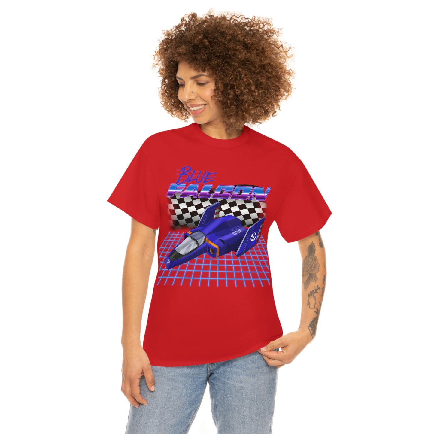 F-ZERO Men's Tee - Blue Falcon