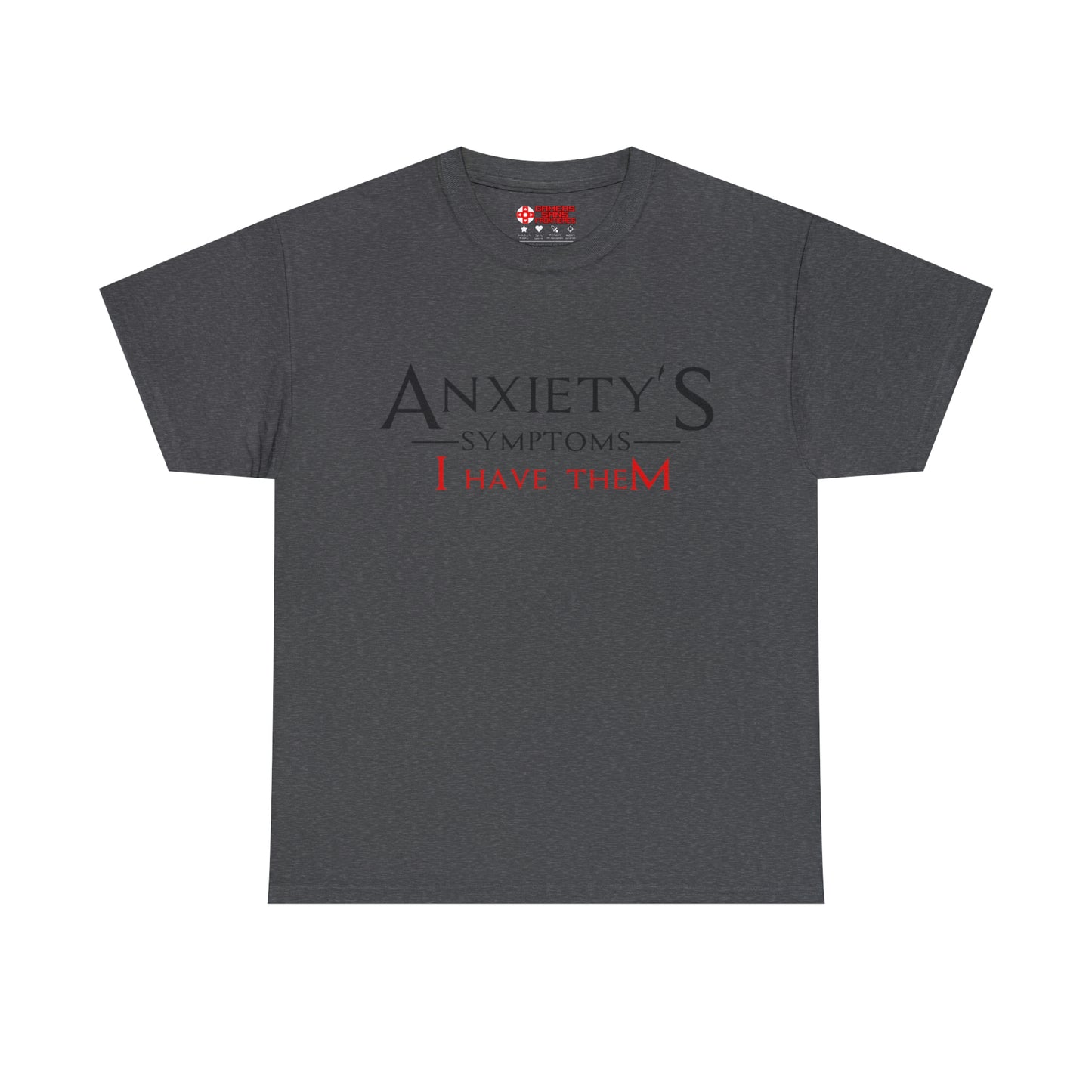 Men's Tee - Anxiety's Symptons