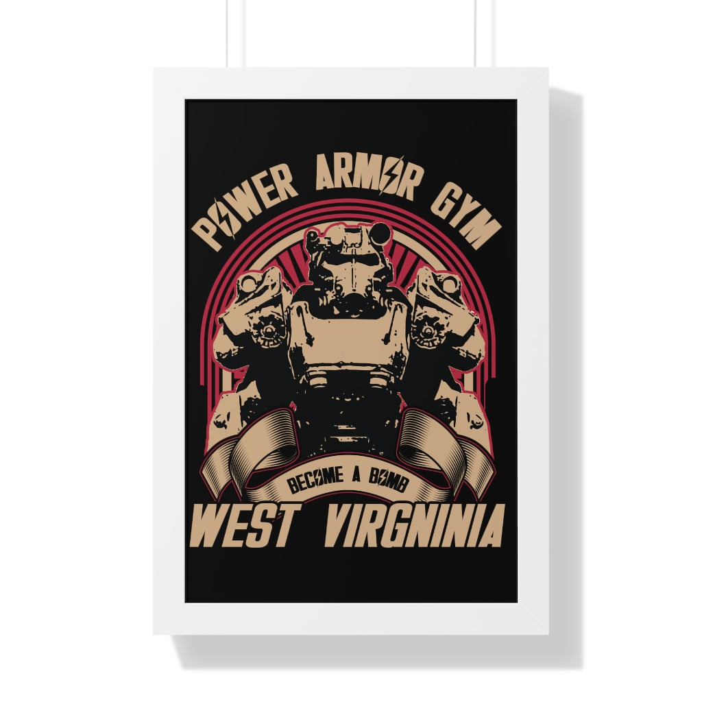 Framed Poster - Power Armor