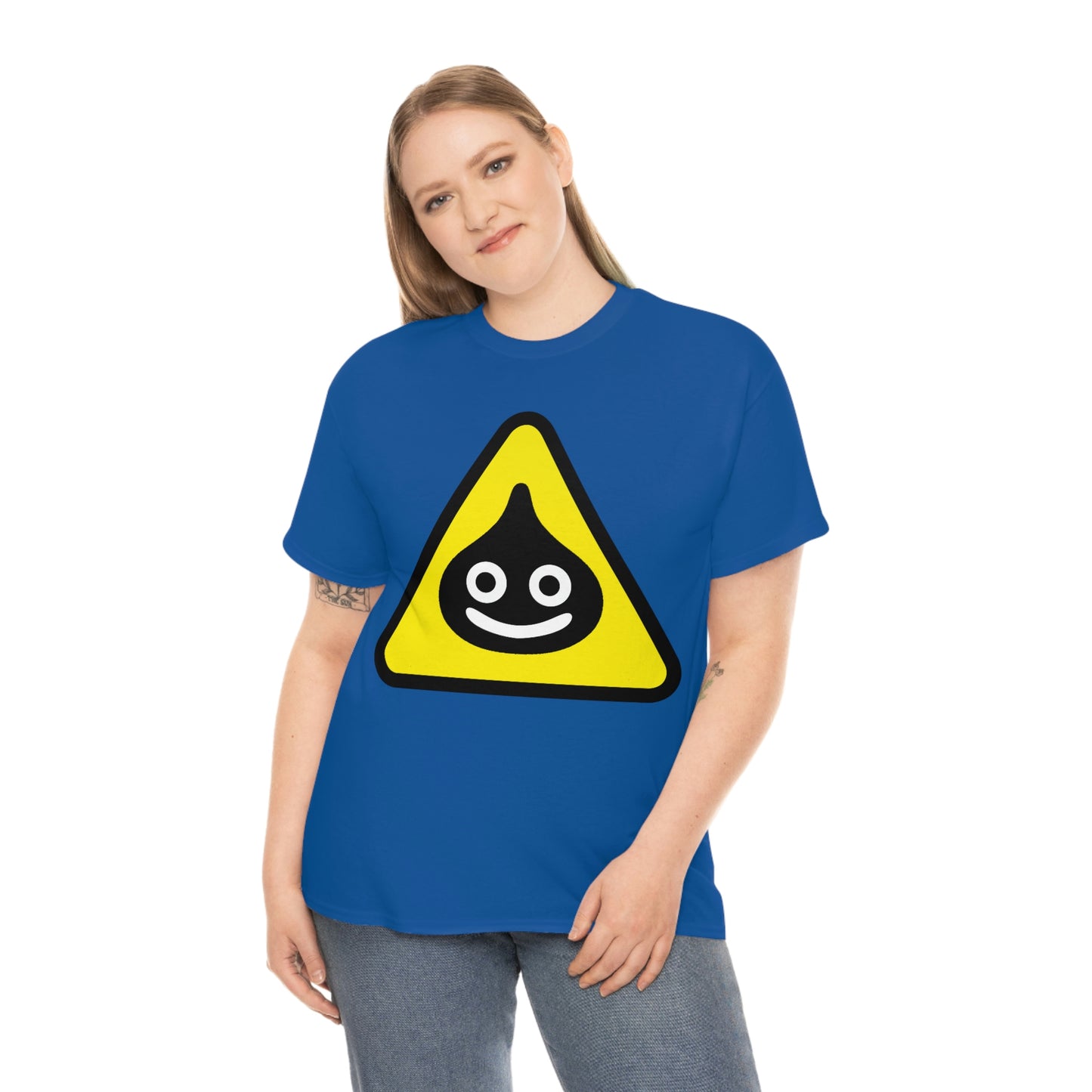 Dragon Quest Men's Tee - Caution Slimery