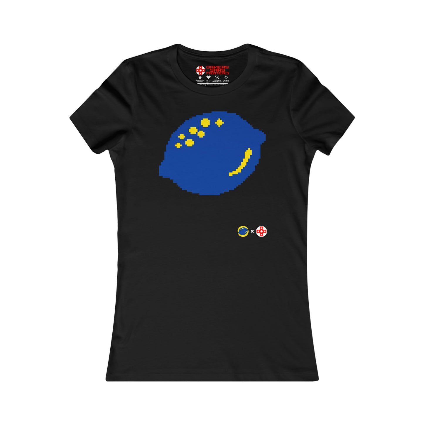 ALS x GSF Women's Tee - 8bit Lemon Hero