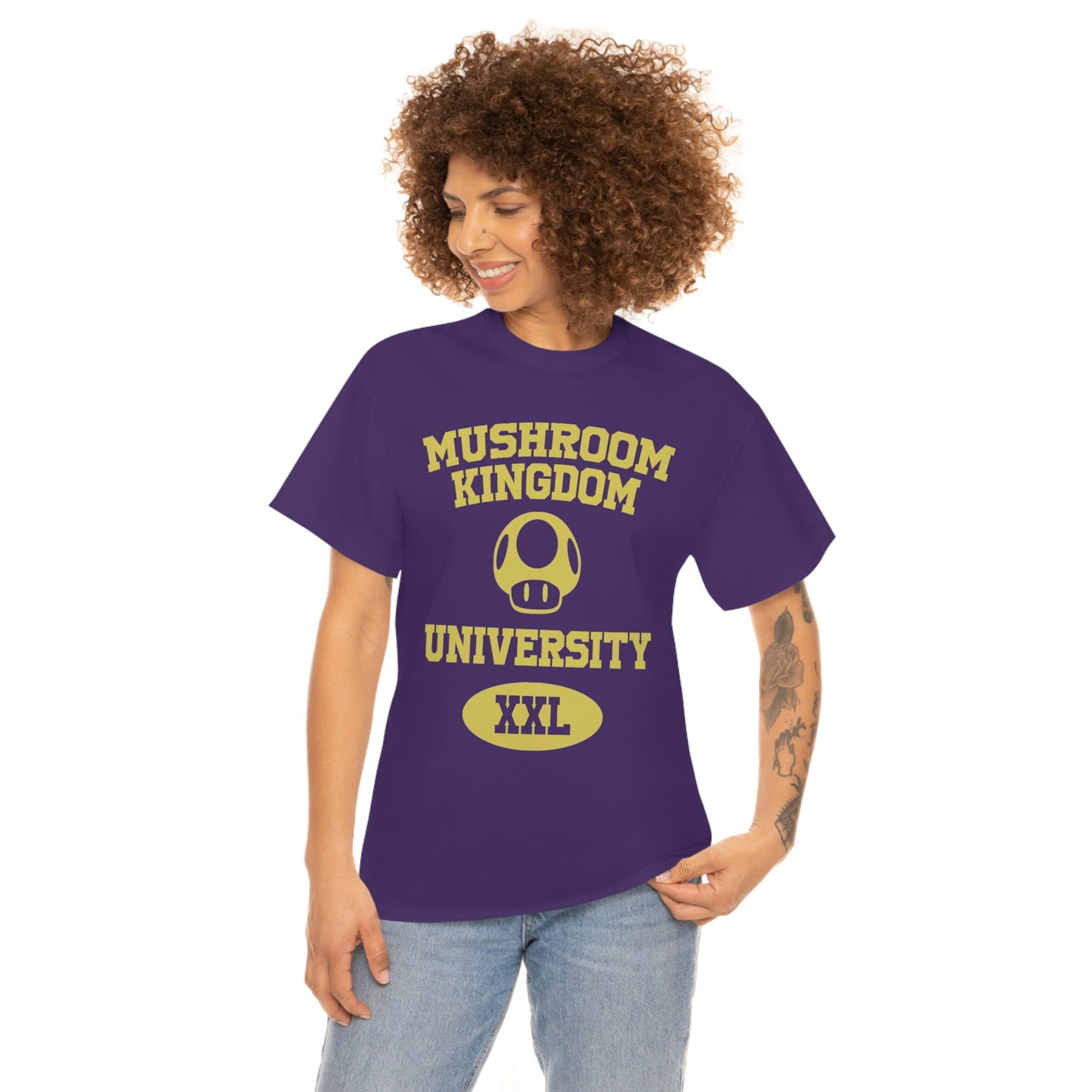 Super Mario Bros Men's Tee - Mushroom Kingdom University