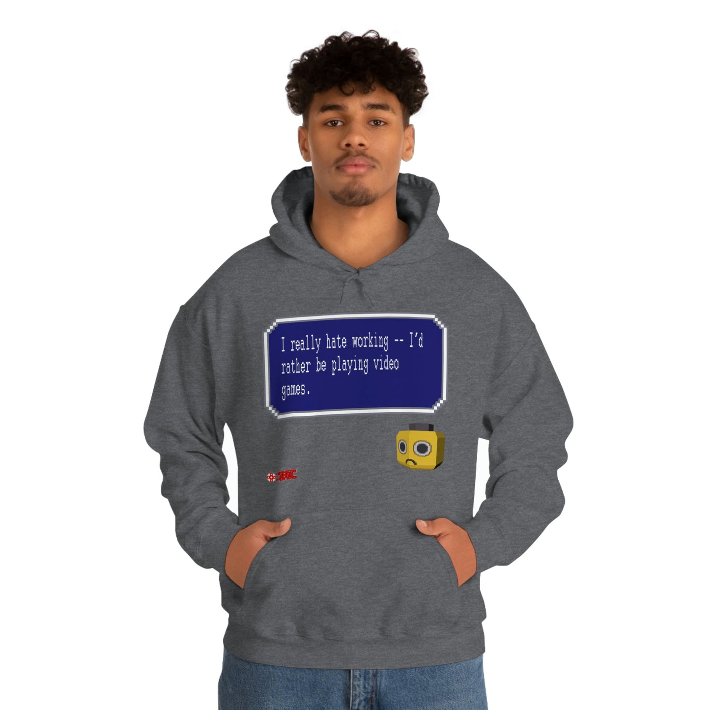 Unisex Hoodie - I Really Hate Working