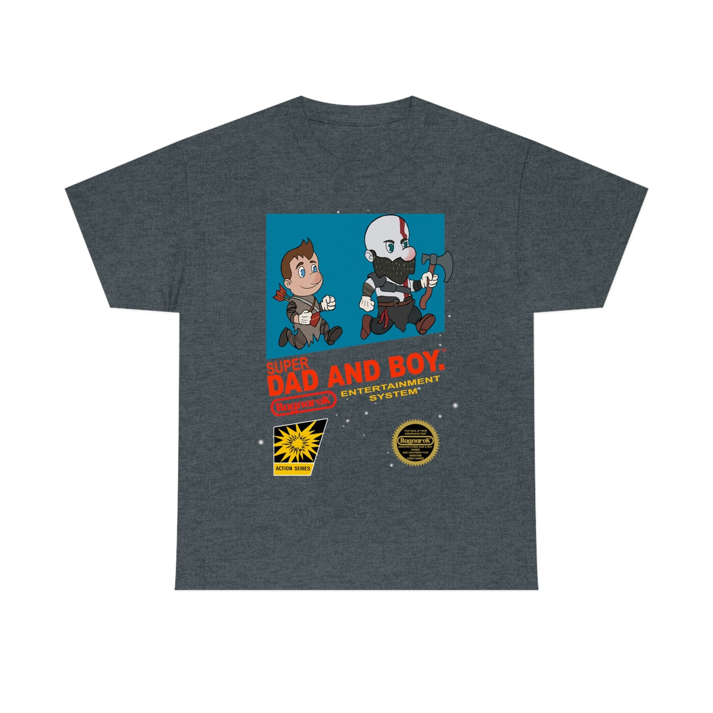 God of War Men's Tee - Super Dad and Boy