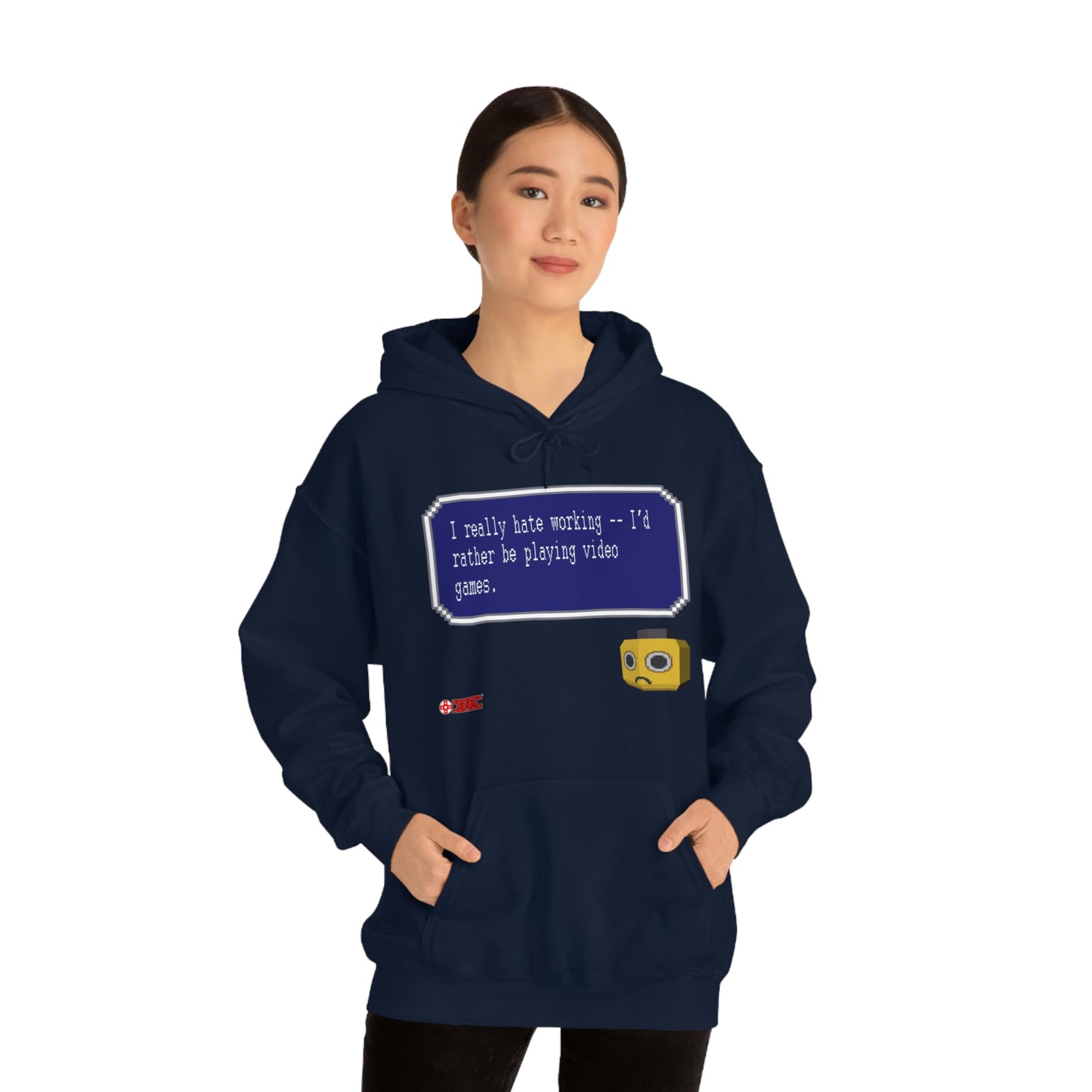 Unisex Hoodie - I Really Hate Working