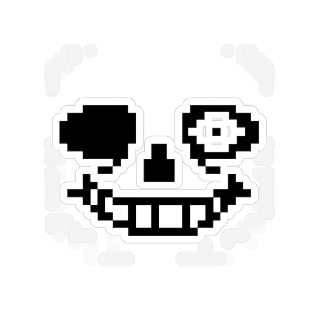 Transparent Outdoor Sticker - Sans Mercy