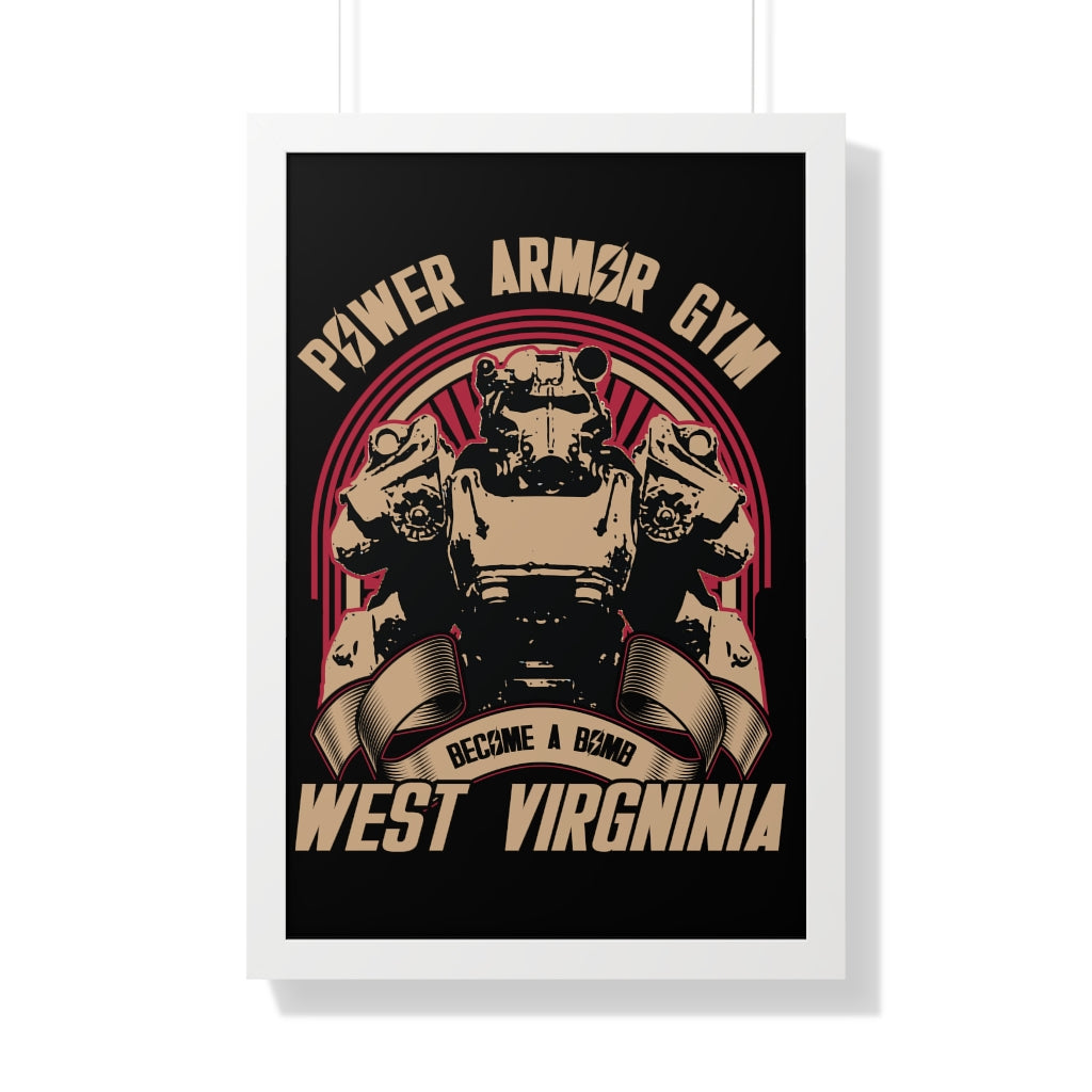 Framed Poster - Power Armor