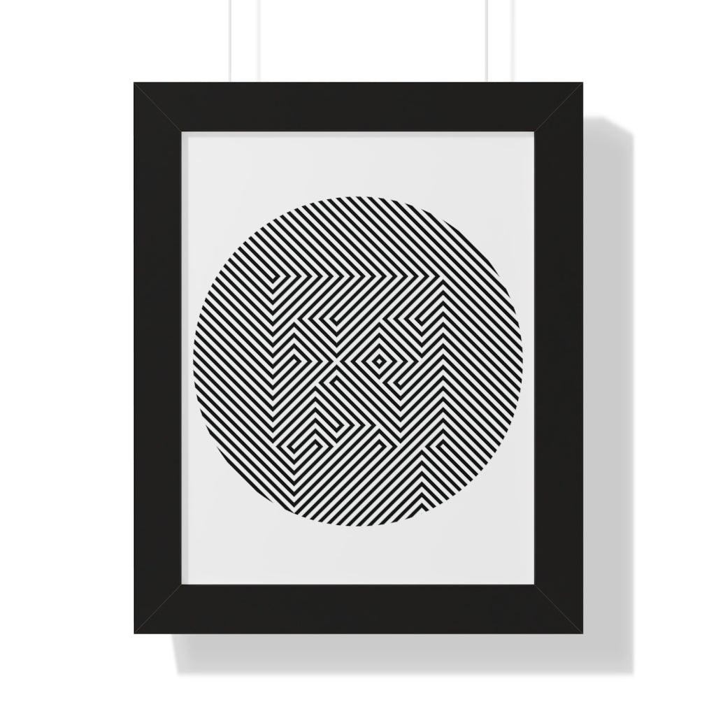 Framed Poster - Creeper Stealth