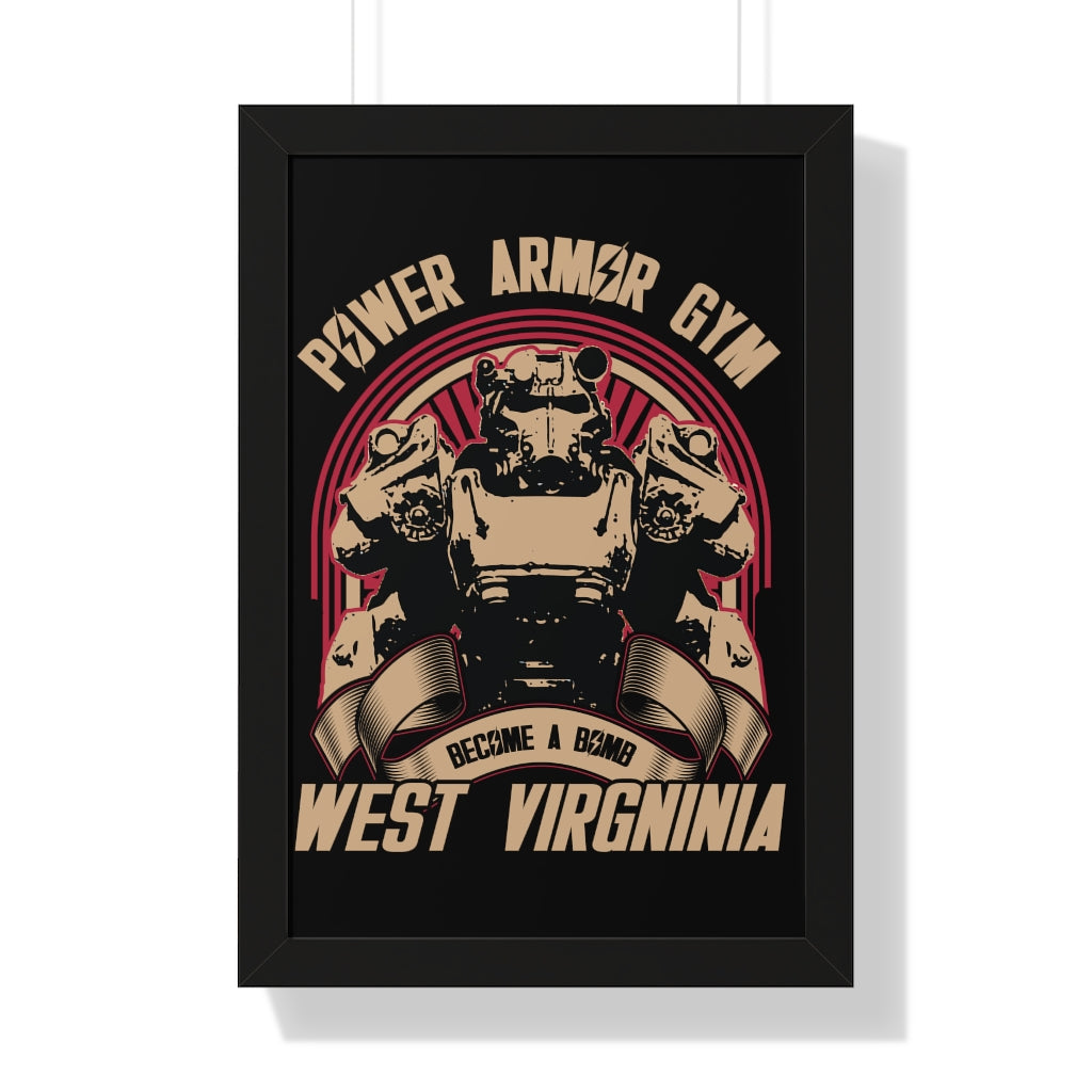 Framed Poster - Power Armor
