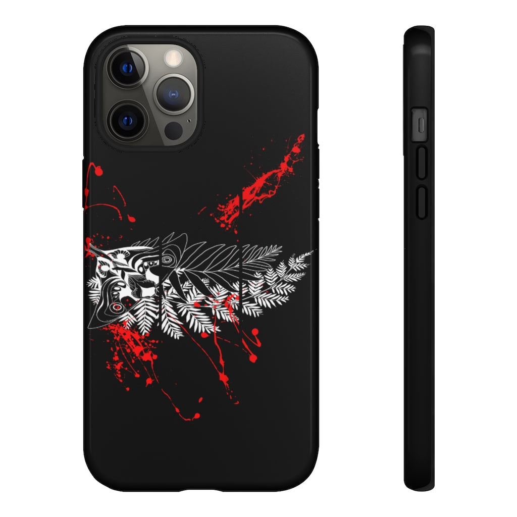 Tough Case - Moth Tattoo Black