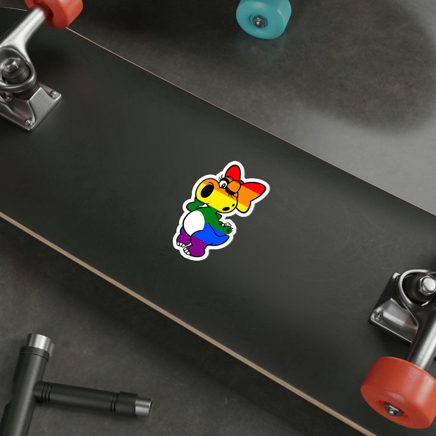 Super Mario Bros Die-Cut Sticker - LGTBirdo