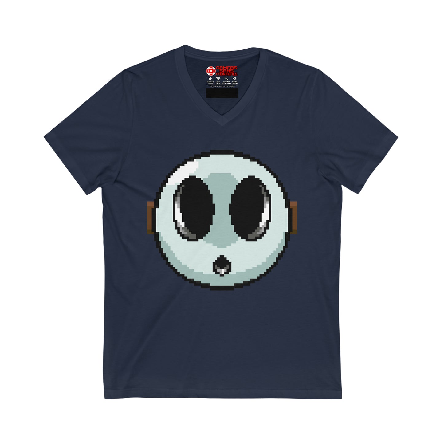 Super Mario Men's V Tee - Do be Shy