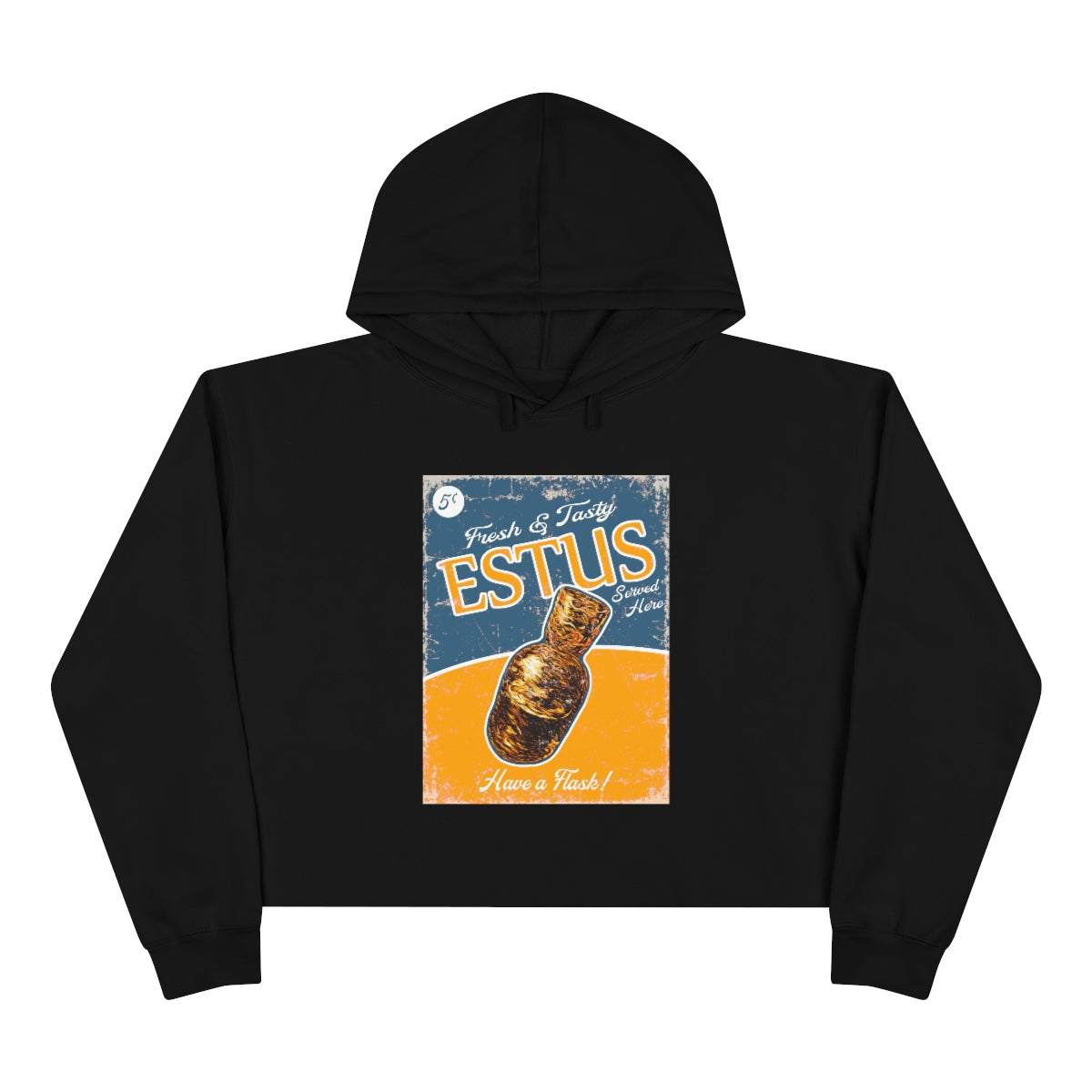 Women's Crop Hoodie - Drink Estus