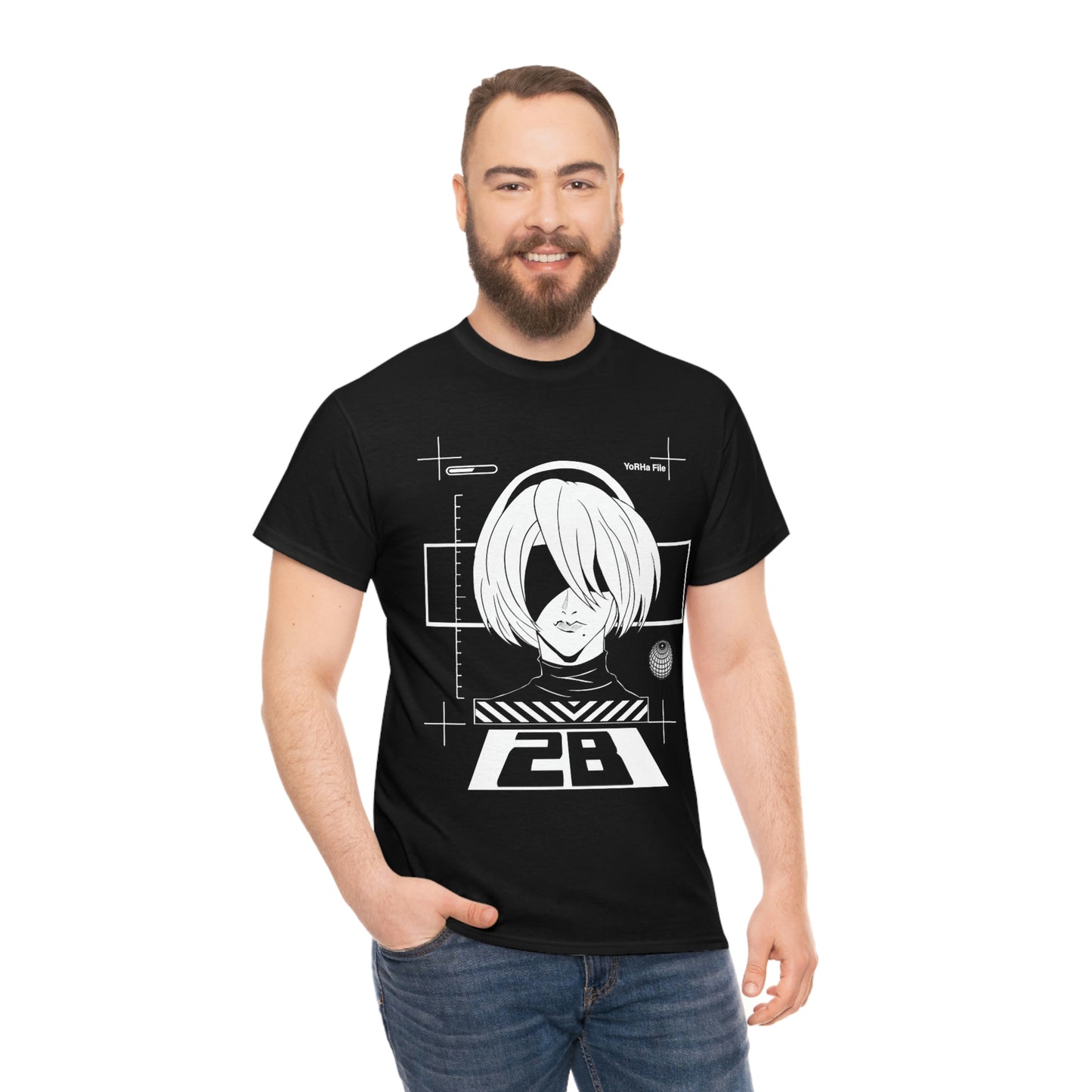 Nier: Automata Men's Tee - 2B file