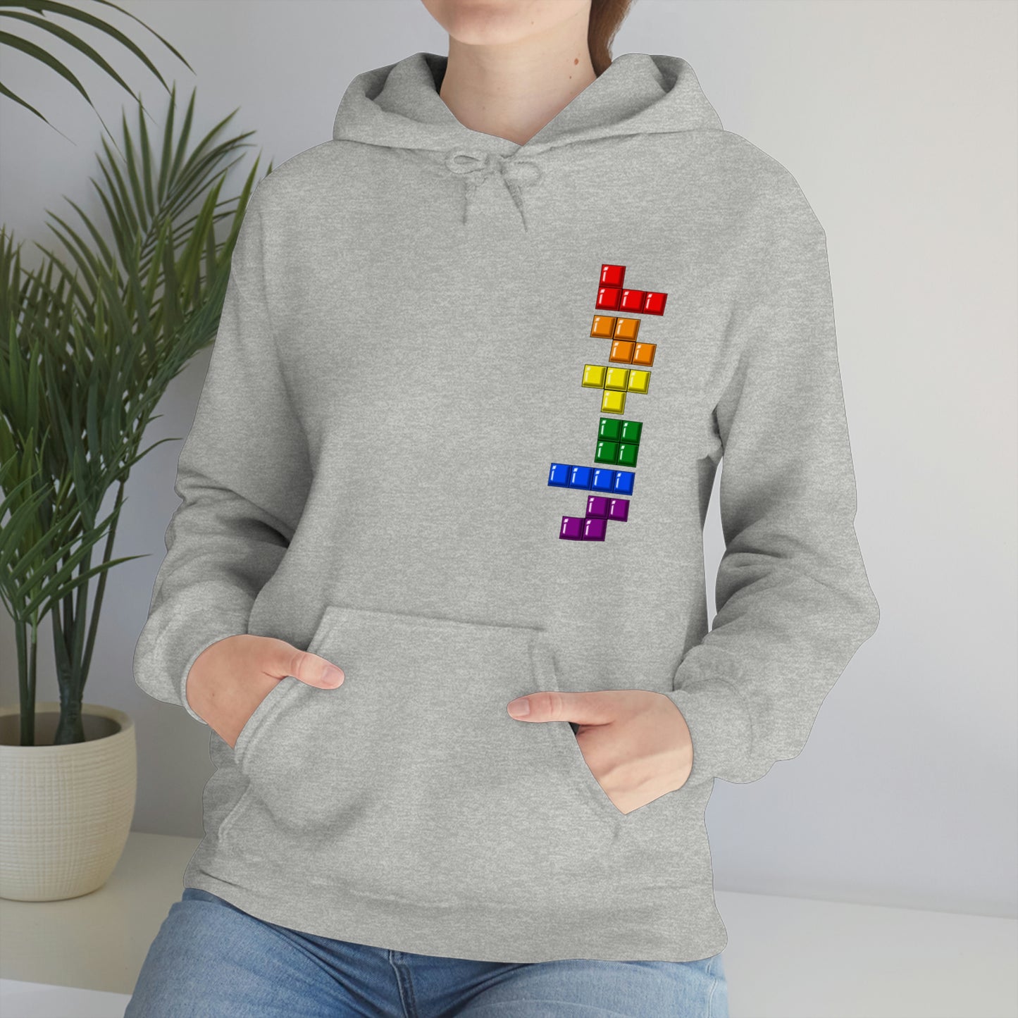 Unisex Hoodie - Blocks' Diversity