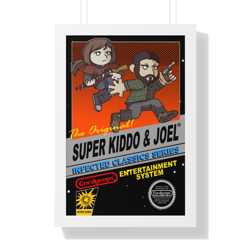 Framed Poster - Super Kiddo & Joel