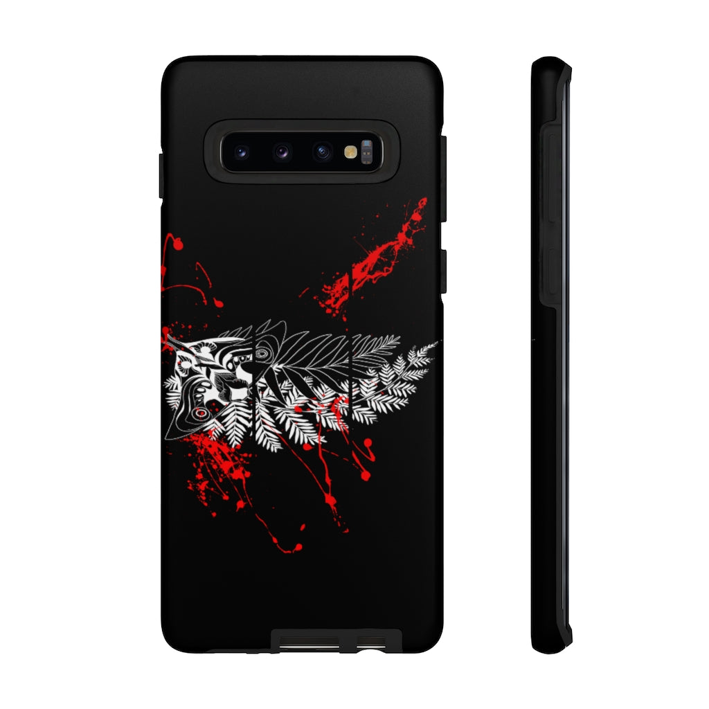 Tough Case - Moth Tattoo Black