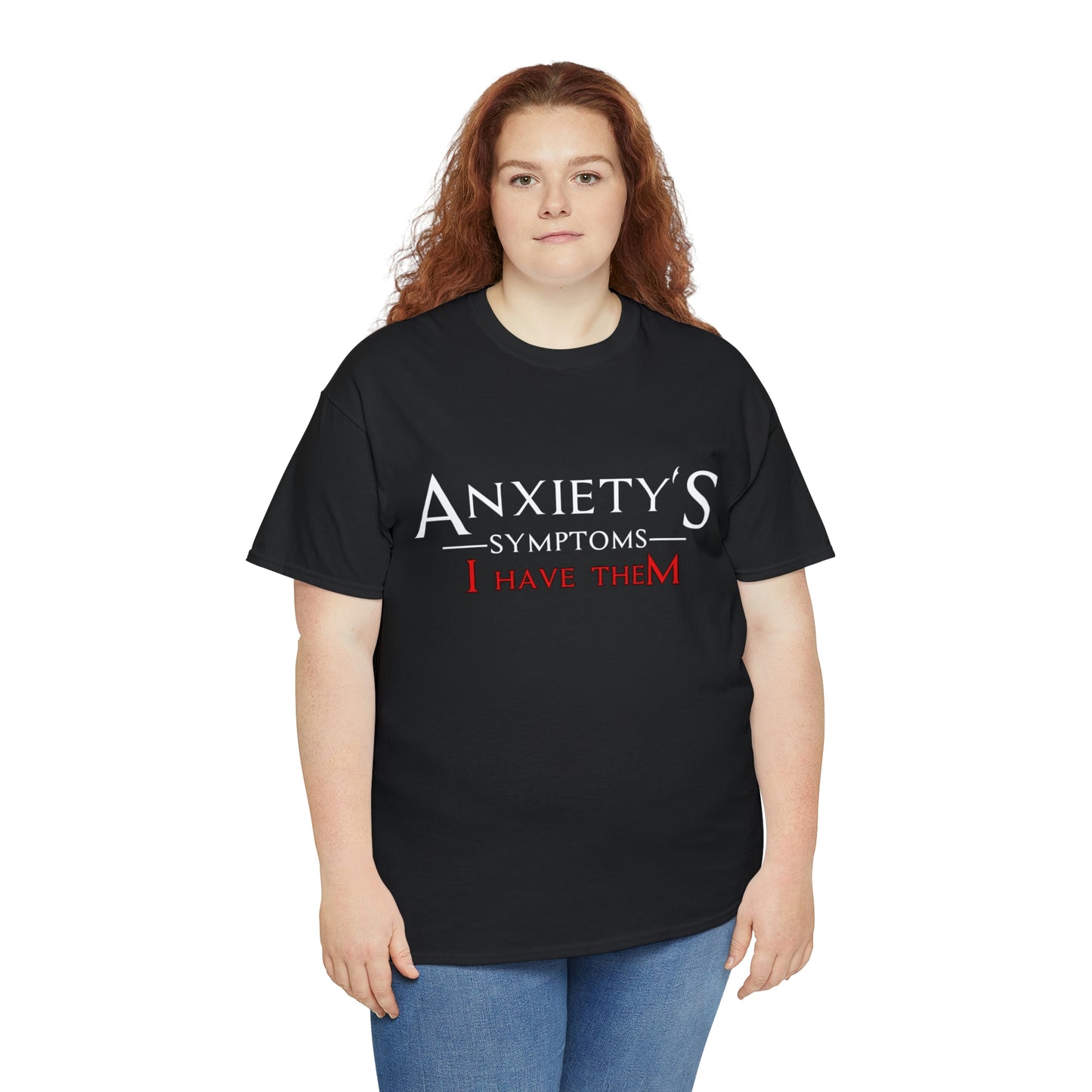 Men's Tee - Anxiety's Symptons