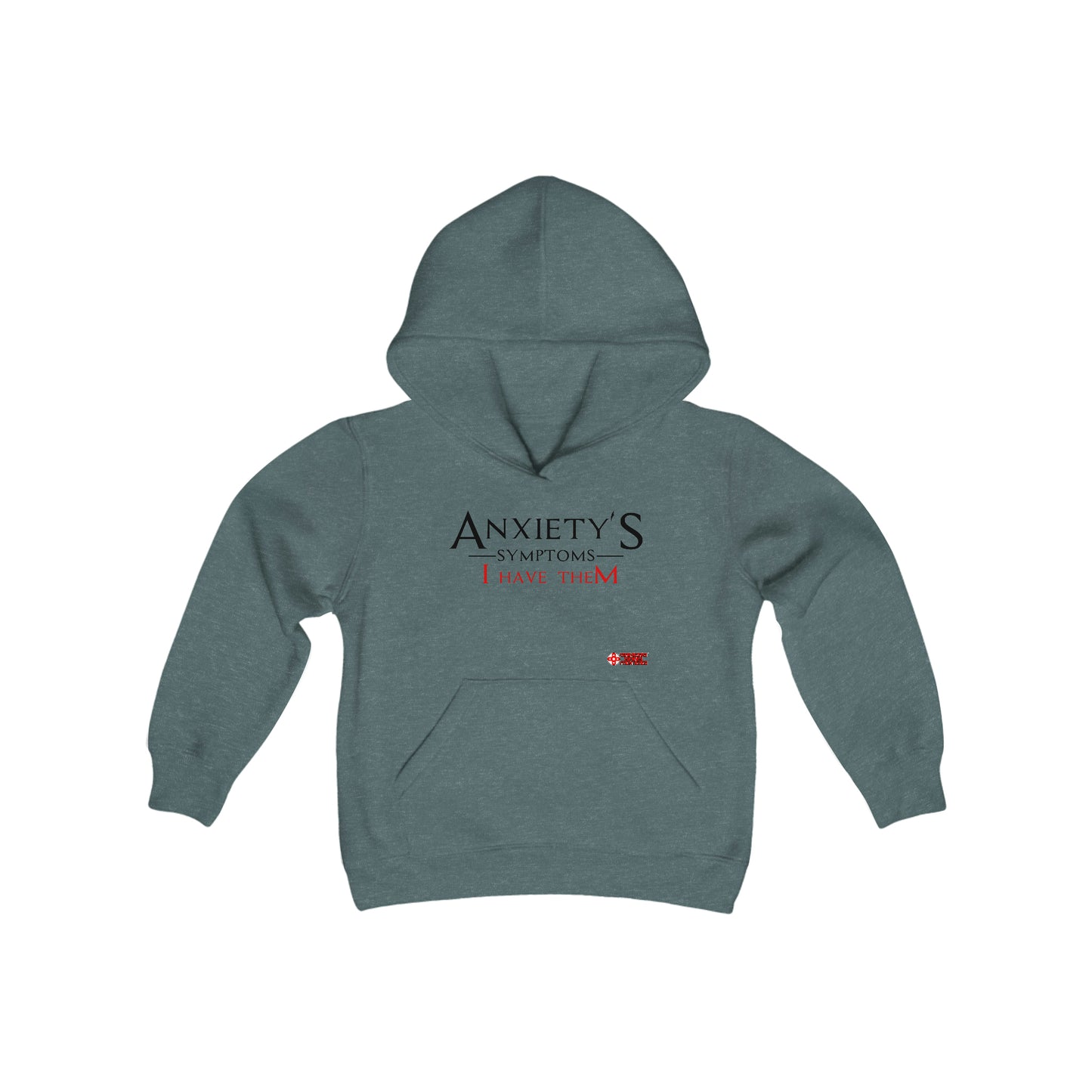 Kids' Hoodie - Anxiety's Symptons
