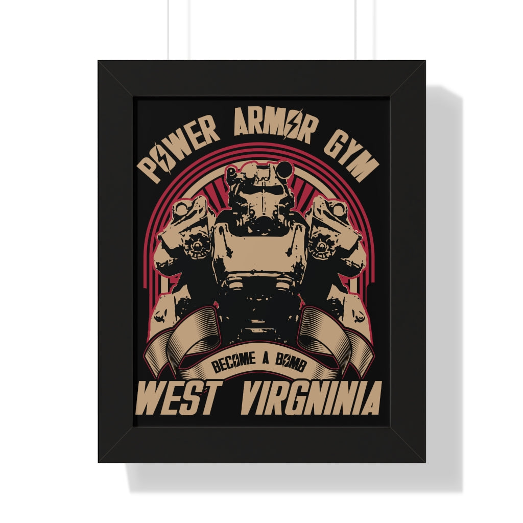 Framed Poster - Power Armor