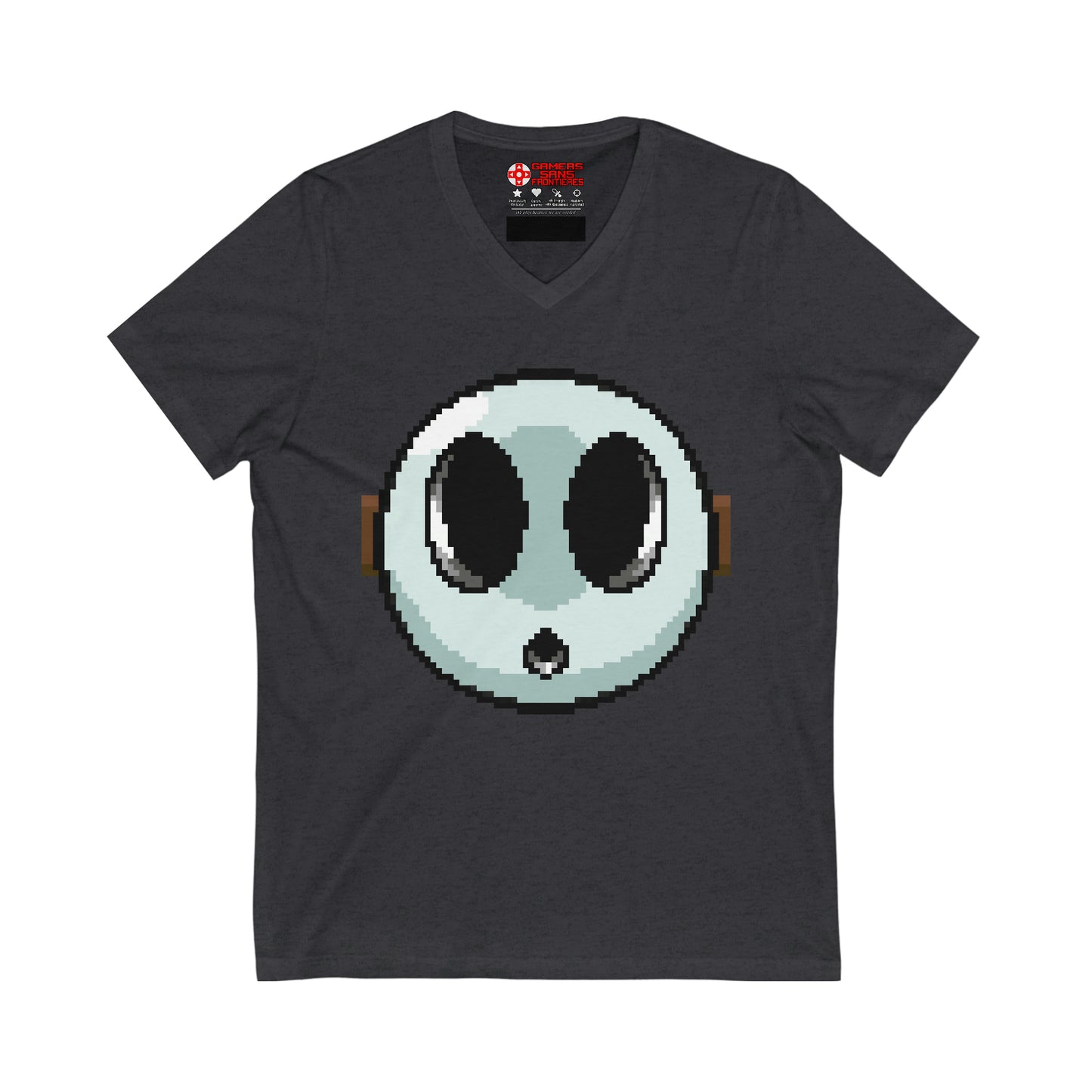Super Mario Men's V Tee - Do be Shy