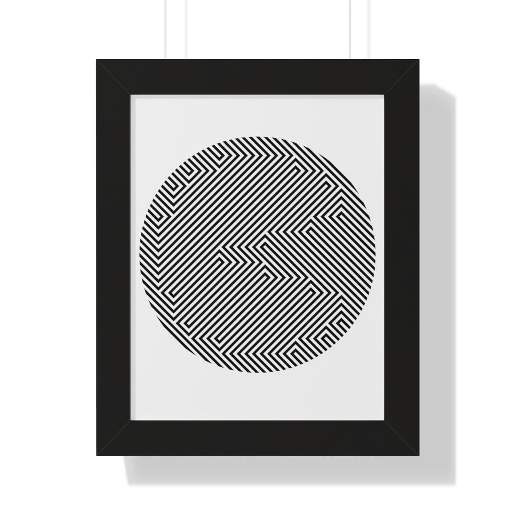 Framed Poster - Pac-Man Stealth