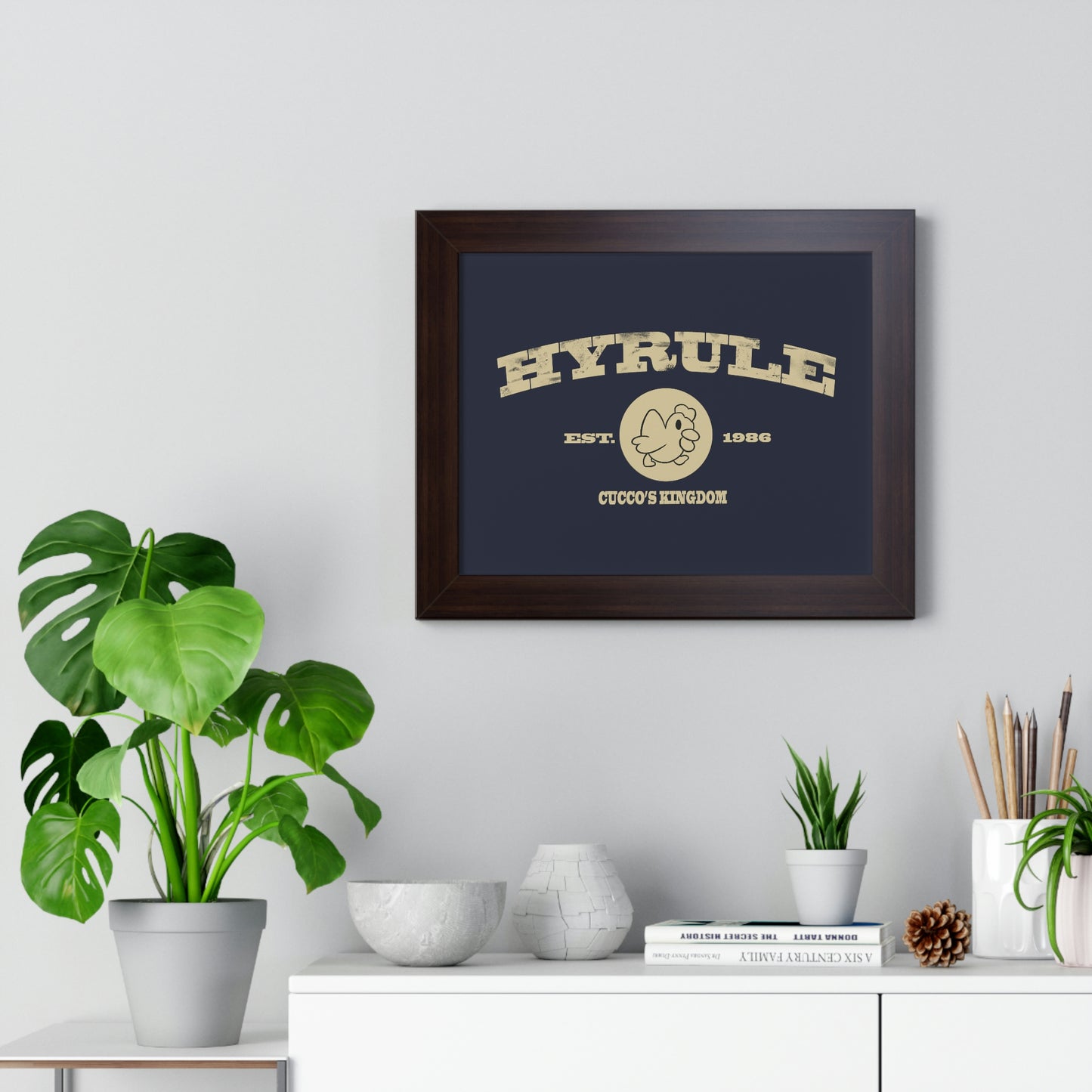 The Legend of Zelda Framed Poster - Cucco’s Kingdom