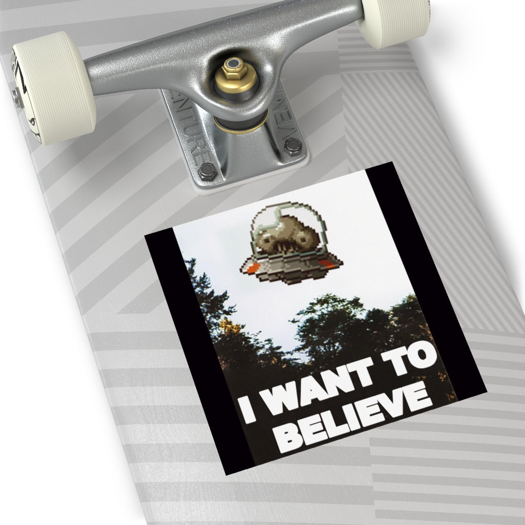 Vinyl Sticker - I Want to Believe