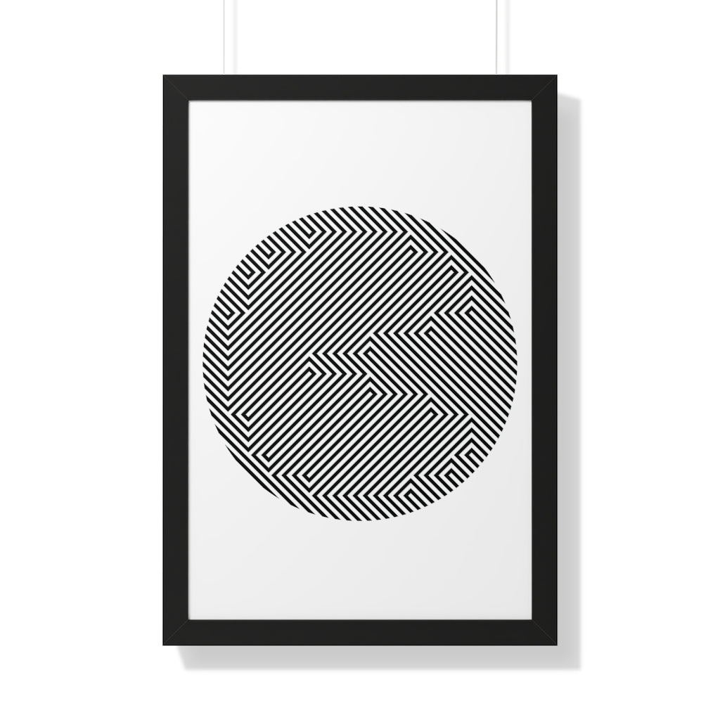 Framed Poster - Pac-Man Stealth