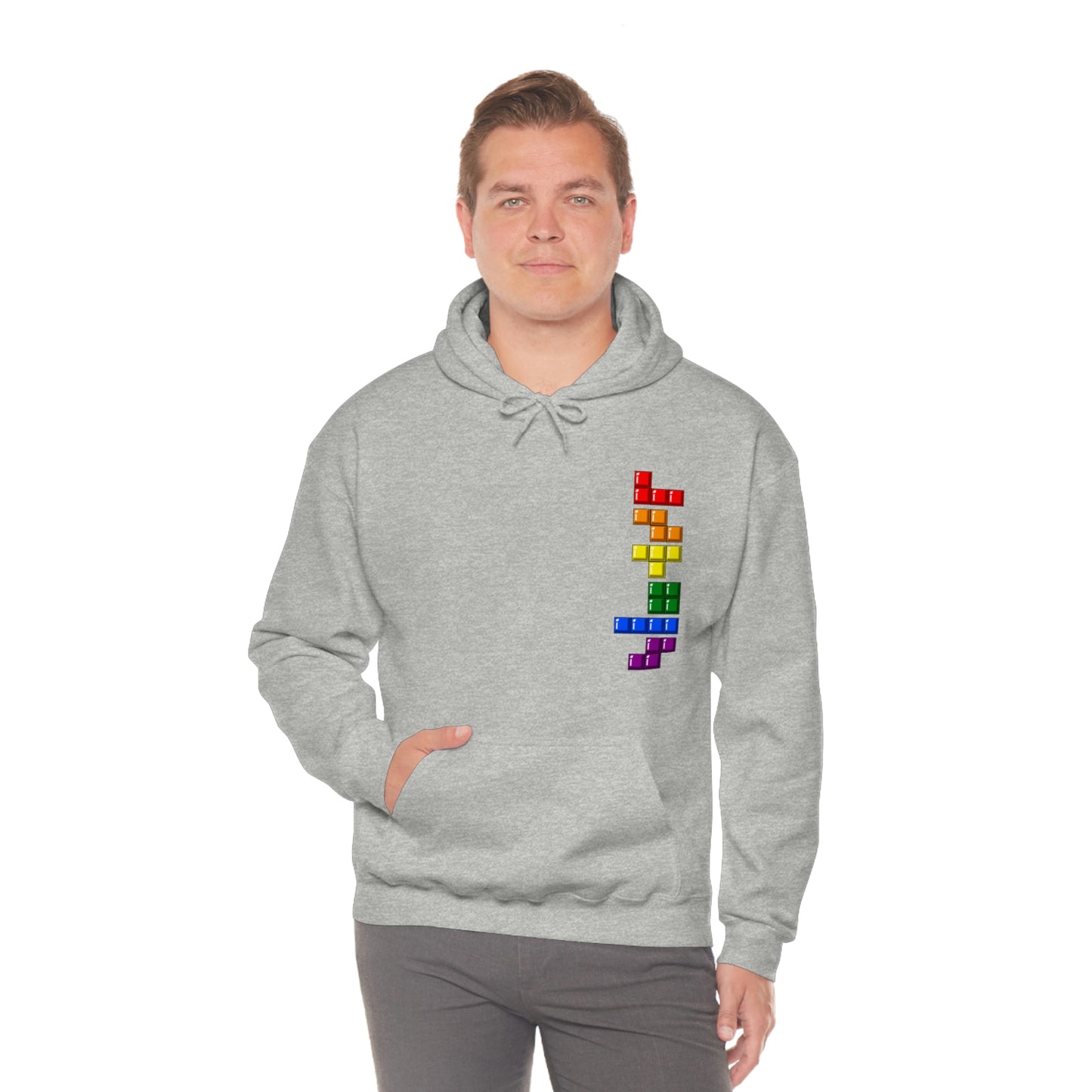 Unisex Hoodie - Blocks' Diversity