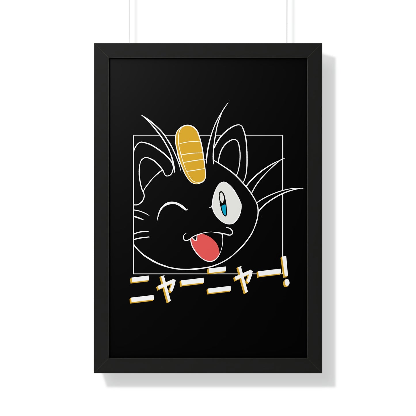 Pokémon Framed Poster - Meowth