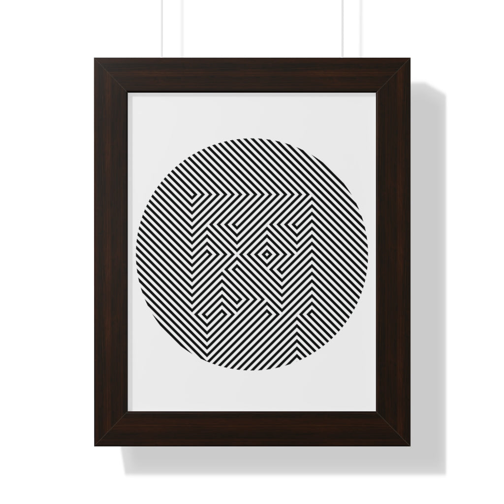 Framed Poster - Creeper Stealth