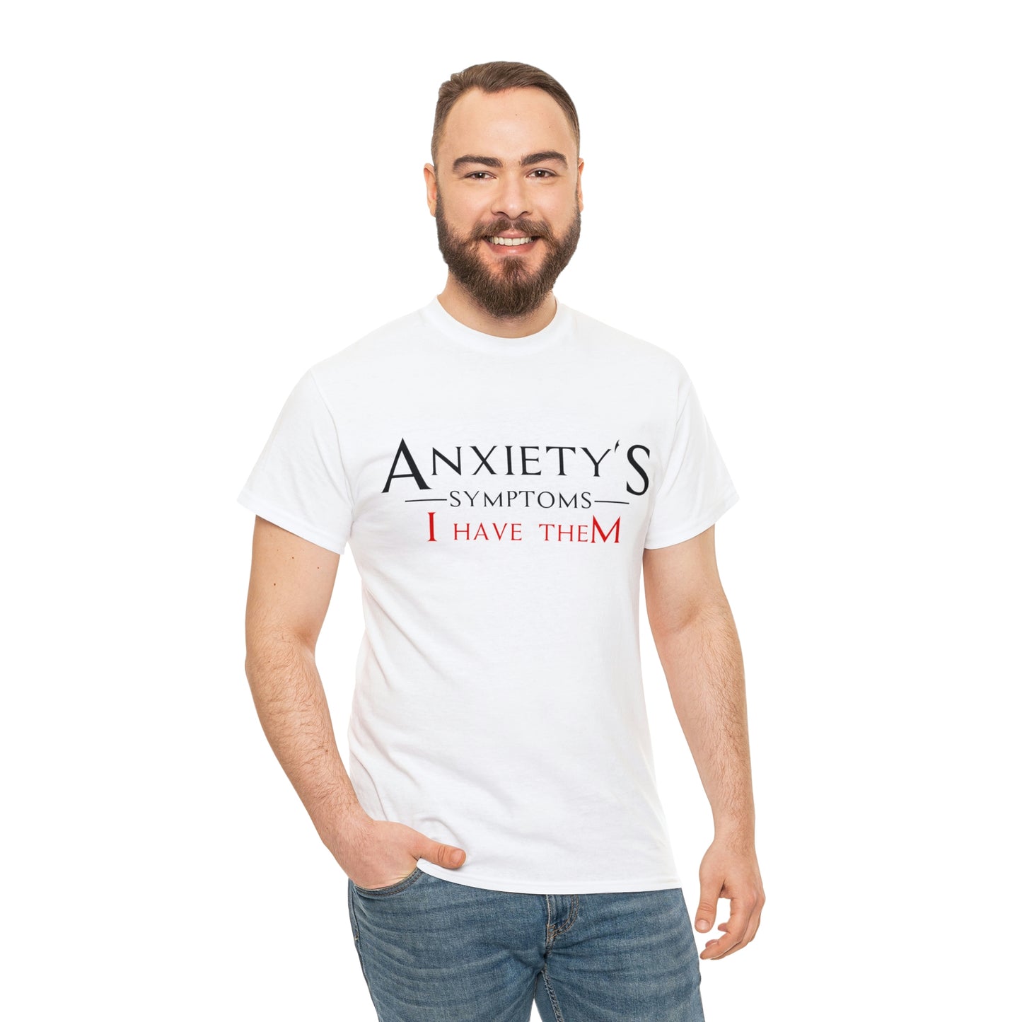 Men's Tee - Anxiety's Symptons
