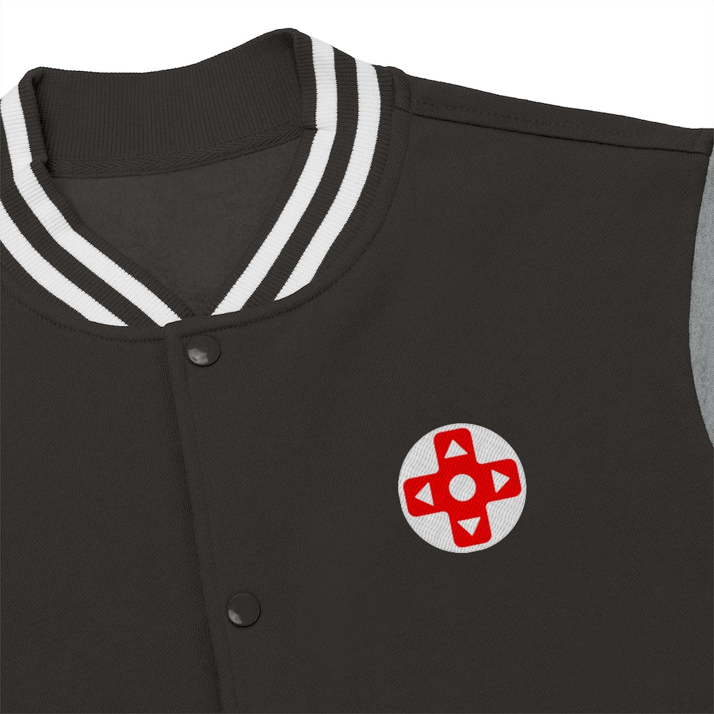 Black Gamers Sans Frontieres Varsity Jacket Gaming Fashion