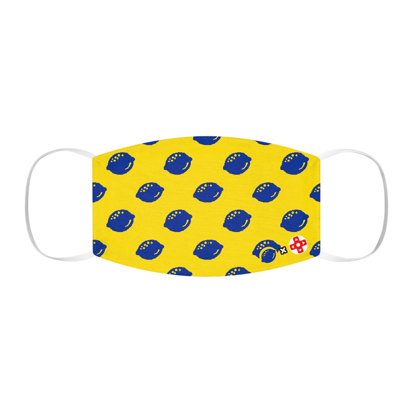 ALS x GSF Face Mask - 8bit Lemon Hero Pattern