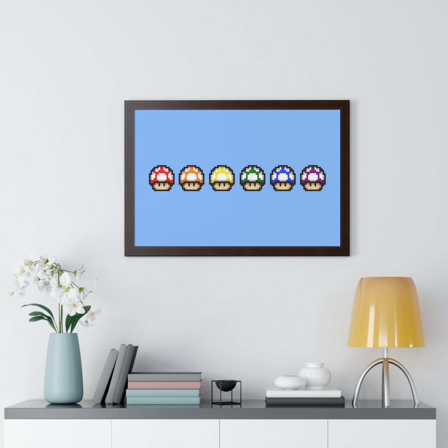 Super Mario Bros Framed Poster - From Diversity Kingdom