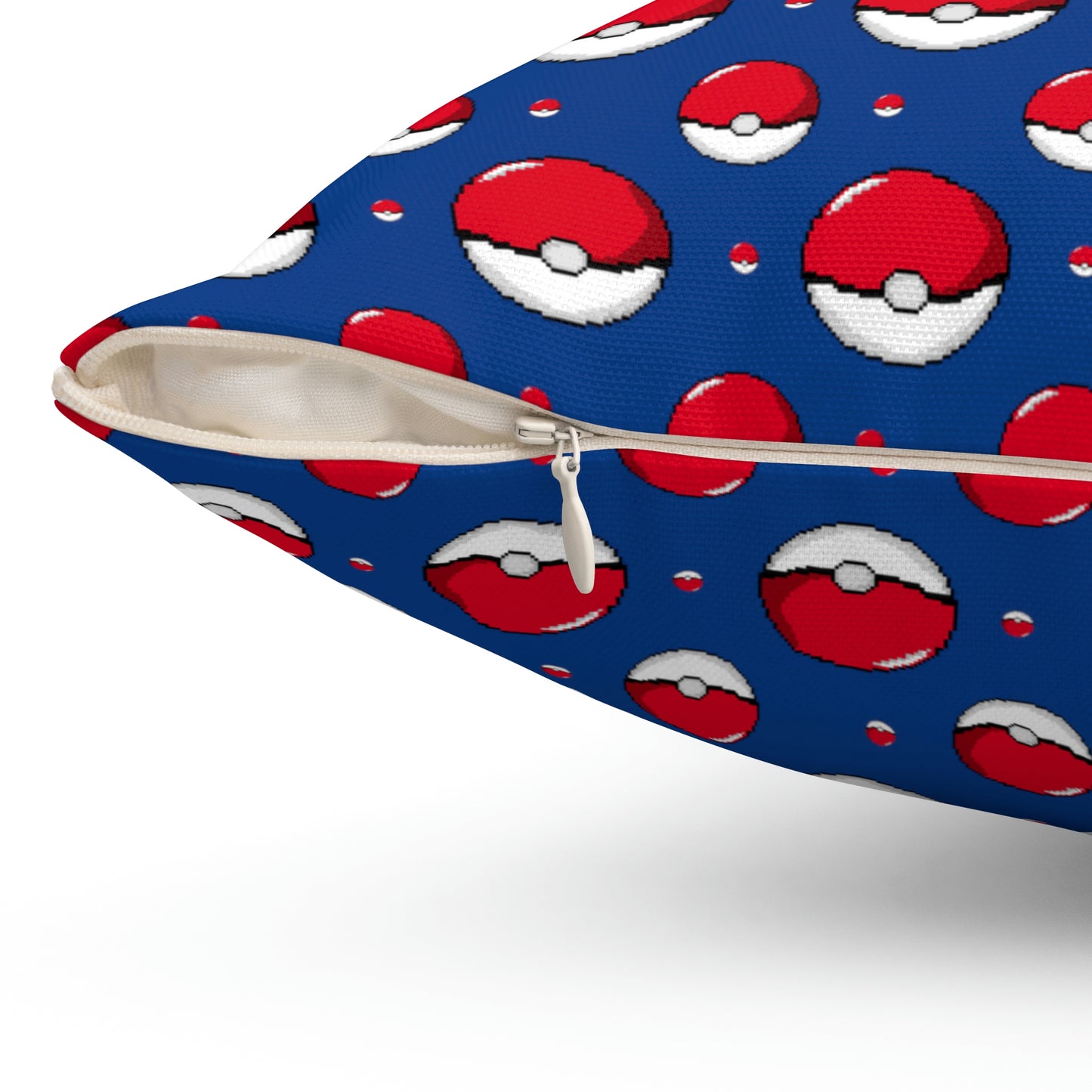Pokeball Blue Pillow